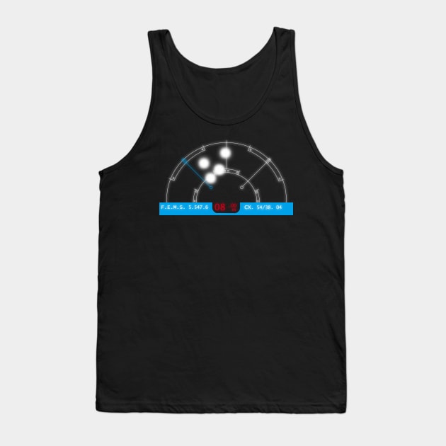 Aliens Motion Tracker Tank Top by SimonBreeze